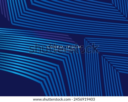 Premium background design with diagonal dark blue stripes pattern. Vector horizontal template for digital lux business banner, contemporary formal invitation, luxury voucher, prestigious gift certifi