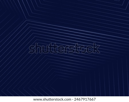 Premium background design with diagonal dark blue stripes pattern. Vector horizontal template for digital lux business banner, contemporary formal invitation, luxury voucher, prestigious gift certific