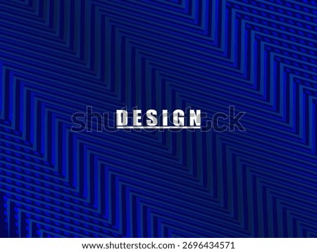 Premium background design with diagonal dark blue stripes pattern. Vector horizontal template for digital lux business banner, contemporary formal invitation, luxury voucher, prestigious gift certific