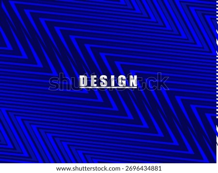 Premium background design with diagonal dark blue stripes pattern. Vector horizontal template for digital lux business banner, contemporary formal invitation, luxury voucher, prestigious gift certific