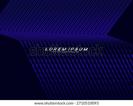Premium background design with diagonal dark blue stripes pattern. Vector horizontal template for digital lux business banner, contemporary formal invitation, luxury voucher, prestigious gift certific