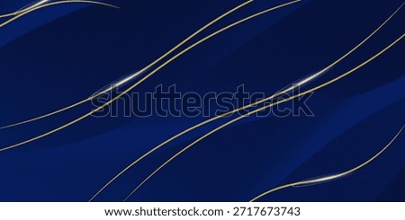 premium background design with diagonal dark blue and gold line pattern. vector horizontal template for digital lux business banner, formal invitation,aeps.10.