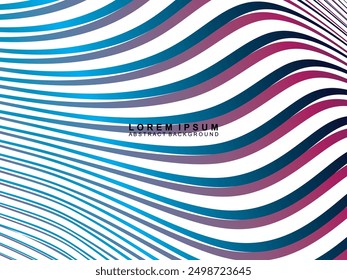 Premium background design with diagonal gradient lines pattern. Vector horizontal white background for digital luxury business banner, contemporary formal invitation, voucher, certificate, etc.