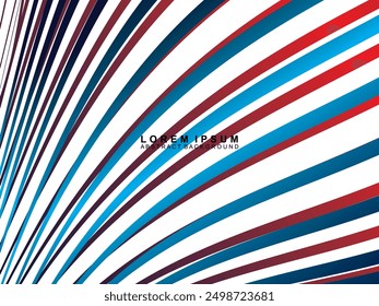 Premium background design with diagonal gradient lines pattern. Vector horizontal white background for digital luxury business banner, contemporary formal invitation, voucher, certificate, etc.