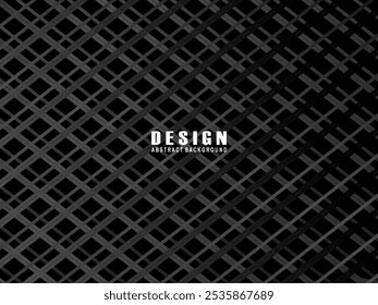 Premium background design with diagonal gradient black stripes pattern. Vector horizontal template for digital luxury business banner, formal invitation, luxury voucher, gift certificate,etc