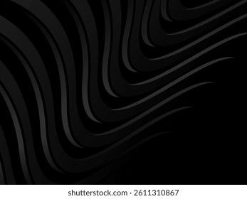 Premium background design with diagonal gradient black stripes pattern. Vector horizontal template for digital luxury business banner, formal invitation, luxury voucher, gift certificate,etc