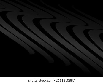 Premium background design with diagonal gradient black stripes pattern. Vector horizontal template for digital luxury business banner, formal invitation, luxury voucher, gift certificate,etc
