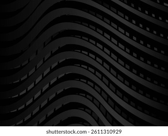 Premium background design with diagonal gradient black stripes pattern. Vector horizontal template for digital luxury business banner, formal invitation, luxury voucher, gift certificate,etc