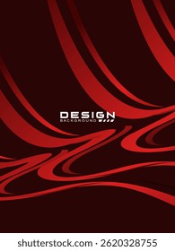 Premium background design with diagonal gradient red lines pattern. Vertical vector template for digital luxury business banner, poster, luxury voucher, prestigious gift certificate, etc.