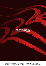 Premium background design with diagonal gradient red lines pattern. Vertical vector template for digital luxury business banner, poster, luxury voucher, prestigious gift certificate, etc.