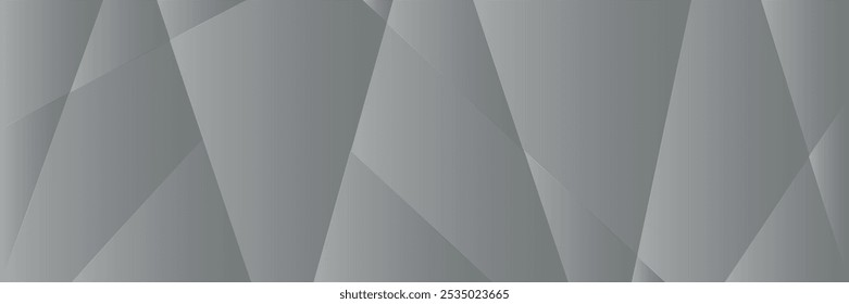 Design de fundo premium com padrão de linhas cinzas diagonais. Modelo horizontal vetorial para banner comercial de luxo digital