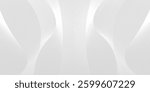 Premium background design with diagonal line pattern in grey colour. Vector white horizontal template for business banner, formal invitation backdrop, luxury voucher, prestigious gift certificate