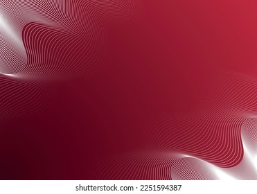 Premium background design with diagonal line pattern in maroon colour. Vector horizontal template for digital lux business banner, formal invitation, luxury voucher, prestigious gift certificate