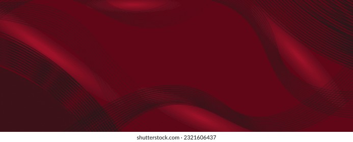 Premium background design with diagonal line pattern in maroon colour. Vector horizontal template for digital lux business banner, formal invitation, luxury voucher, prestigious gift certificate