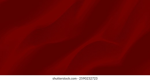 Premium background design with diagonal line pattern in maroon colour. Vector horizontal template for digital business banner, formal invitation, luxury voucher, prestigious gift certificate