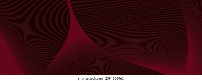 Premium background design with diagonal line pattern in maroon colour. Vector horizontal template for digital business banner.