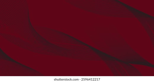 Premium background design with diagonal line pattern in maroon colour. Vector horizontal template for digital business banner, formal invitation, luxury voucher, prestigious gift certificate