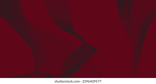Premium background design with diagonal line pattern in maroon colour. Vector horizontal template for digital business banner, formal invitation, luxury voucher, prestigious gift certificate