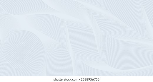 Premium background design with diagonal line pattern in grey colour. Vector white horizontal template for business banner, formal invitation backdrop, luxury voucher, prestigious gift certificate