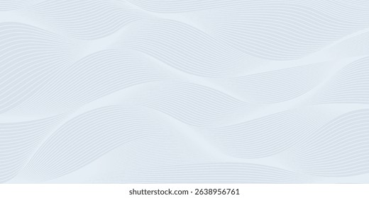 Premium background design with diagonal line pattern in grey colour. Vector white horizontal template for business banner, formal invitation backdrop, luxury voucher, prestigious gift certificate