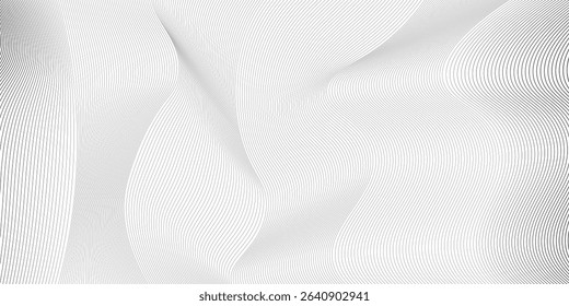 Premium background design with diagonal line pattern in grey colour. Vector white horizontal template for business banner, formal invitation, modern	