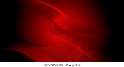 Design de fundo premium com padrão de linha diagonal em cor marrom. Modelo horizontal vetorial para banner comercial digital lux, convite formal, voucher de luxo, certificado de presente de prestígio
