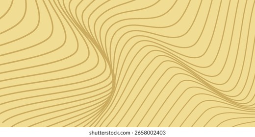 Diseño de fondo de Premium con patrón de línea diagonal en color dorado. Plantilla Horizontal del Vector para el Anuncio de negocios digital, telón de fondo formal de la invitación, voucher de lujo, certificado de regalo prestigioso