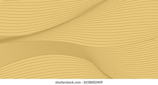 Diseño de fondo de Premium con patrón de línea diagonal en color dorado. Plantilla Horizontal del Vector para el Anuncio de negocios digital, telón de fondo formal de la invitación, vale de lujo, EPS10, Vector, moderno