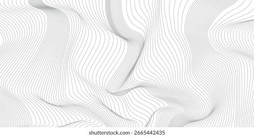 Diseño de fondo de Premium con patrón de línea diagonal en color gris. Plantilla Horizontal blanca del Vector para el Anuncio del negocio, invitación formal