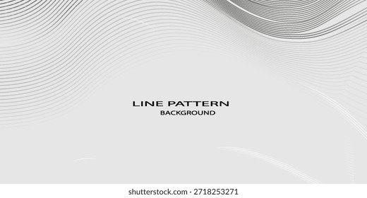 Premium-Hintergrunddesign mit diagonalem Linienmuster in grauer Farbe. Vektor weiße horizontale Vorlage für Business-Banner, formelle Einladung Hintergrund, Luxus-Gutschein, prestigeträchtige Geschenkurkunde