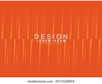Premium background design with diagonal orange stripes pattern. Vector horizontal template for digital luxury business banner, contemporary formal invitation, luxury voucher, gift certificate.