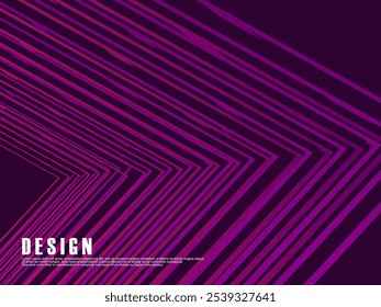 Premium background design with diagonal purple lines pattern. Vector horizontal template for digital luxury business banner, contemporary formal invitation, luxury voucher, gift certificate,etc.