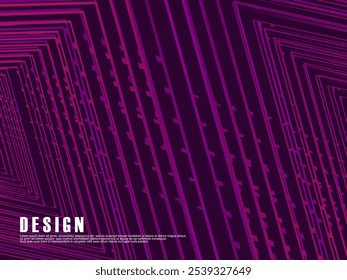 Premium background design with diagonal purple lines pattern. Vector horizontal template for digital luxury business banner, contemporary formal invitation, luxury voucher, gift certificate,etc.