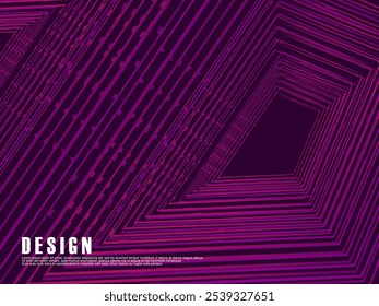 Premium background design with diagonal purple lines pattern. Vector horizontal template for digital luxury business banner, contemporary formal invitation, luxury voucher, gift certificate,etc.
