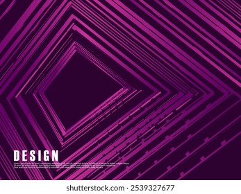 Premium background design with diagonal purple lines pattern. Vector horizontal template for digital luxury business banner, contemporary formal invitation, luxury voucher, gift certificate,etc.