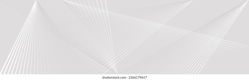 Premium background design with diagonal stripes pattern in white color. White and gray vector horizontal template for business banners, formal invitation backgrounds, luxury vouchers