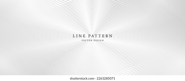 Premium background design with digital line pattern in white colour. Vector horizontal gold template for business banner, formal invitation, luxury voucher, prestigious gift certificate