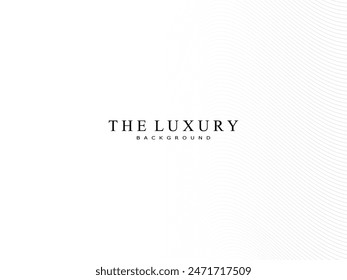 Premium background design with gray gradient white diagonal stripe pattern. Vector white horizontal template for business banner, invitation background, luxury voucher, gift certificate, etc.	