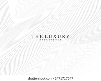 Premium background design with gray gradient white diagonal stripe pattern. Vector white horizontal template for business banner, invitation background, luxury voucher, gift certificate, etc.	