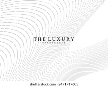 Premium background design with gray gradient white diagonal stripe pattern. Vector white horizontal template for business banner, invitation background, luxury voucher, gift certificate, etc.	