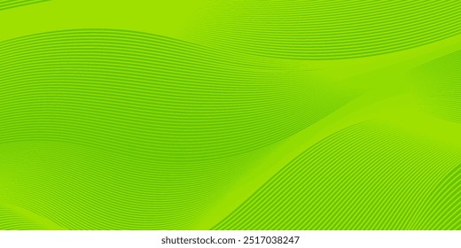 Premium background design with green diagonal line pattern. Vector template for digital luxury banner, invitation, voucher, certificate