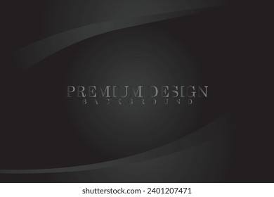 Premium background design. Horizontal vector template for digital luxury business banner, formal invitation, luxury voucher, prestigious gift certificate