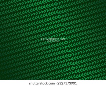 Premium background design with luxury geometry dark green motif elements. Exclusive wallpaper design for posters, flyers, presentations, websites, etc.