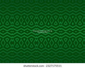 Premium background design with luxury geometry dark green motif elements. Exclusive wallpaper design for posters, flyers, presentations, websites, etc.