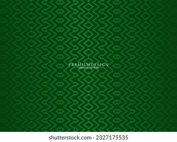 Premium background design with luxury geometry dark green motif elements. Exclusive wallpaper design for posters, flyers, presentations, websites, etc.