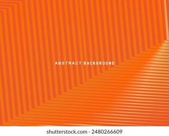 Diseño de fondo de Premium con motivo de lujo naranja. Plantilla Horizontal de Vector, para Anuncio de negocios de lujo digital, invitación formal contemporánea, vale de lujo, certificado de regalo, etc.	