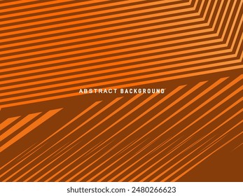 Premium background design with luxury orange motif. Vector horizontal template, for digital luxury business banner, contemporary formal invitation, luxury voucher, gift certificate, etc.	