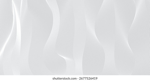 Design de fundo premium com padrão de linha branca de luxo (textura). Modelo vetorial horizontal abstrato para banner de negócios, fundo formal, voucher de prestígio, convite de luxo