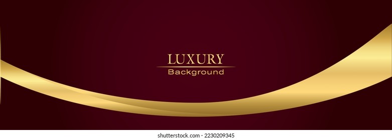 Premium background design maroon and gold colour.