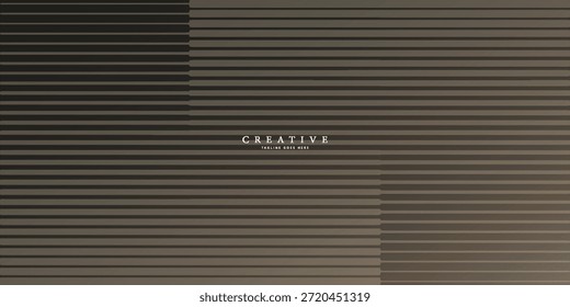 Diseño de fondo de Premium con patrón de línea de curva de oro rosa sobre fondo. Plantilla Horizontal del Vector para la invitación, Anuncio, vale de lujo, certificado de regalo prestigioso, vale